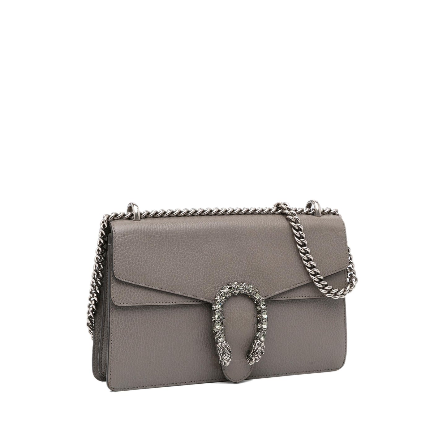 Gucci Dionysus SHG-QfJRnL Calf Grey Small Shoulder Bag