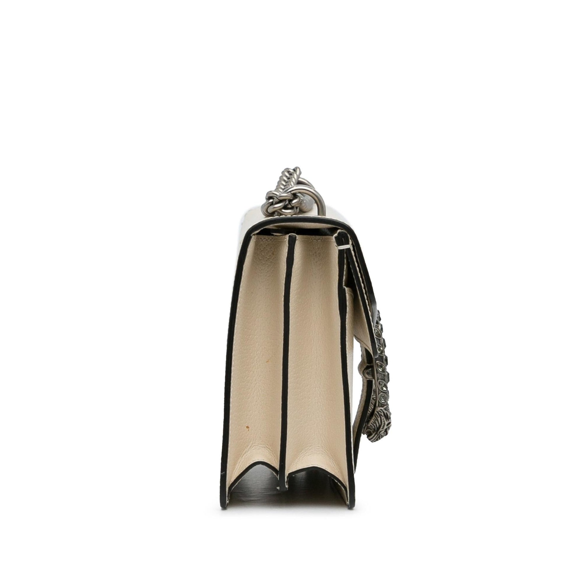 Gucci Dionysus SHG-HheTdW Calf White Small Shoulder Bag