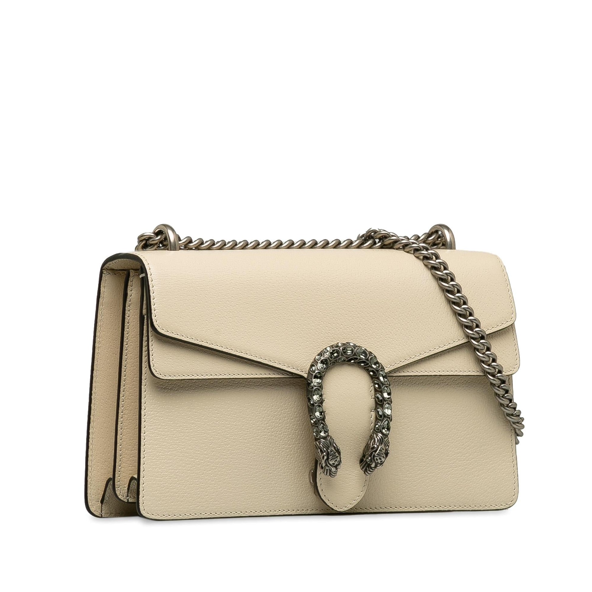 Gucci Dionysus SHG-gluPx3 Calf White Small Shoulder Bag