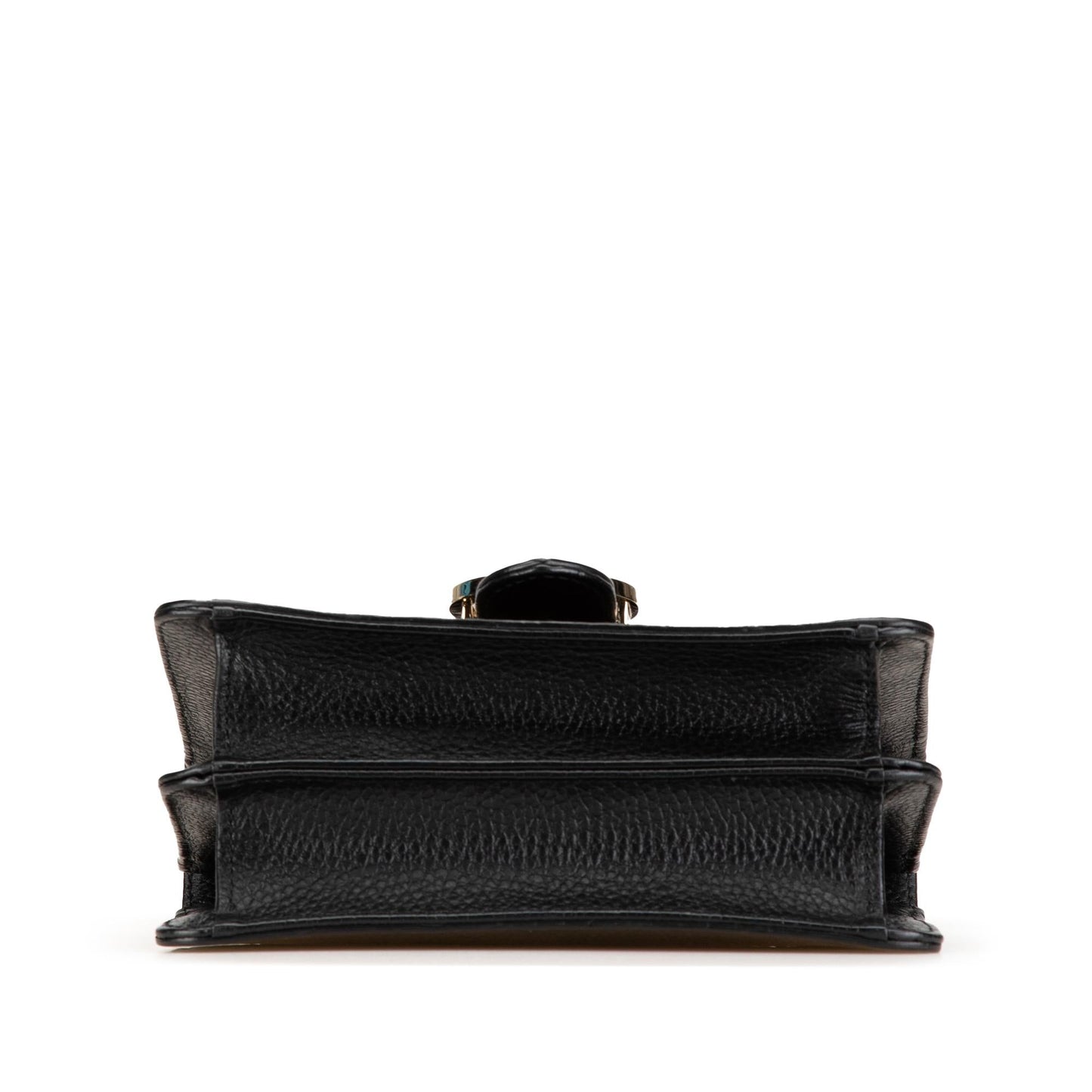 Gucci Dollar Interlocking G SHG-bDu7A6 Calf Calfskin Black Small Crossbody Bag