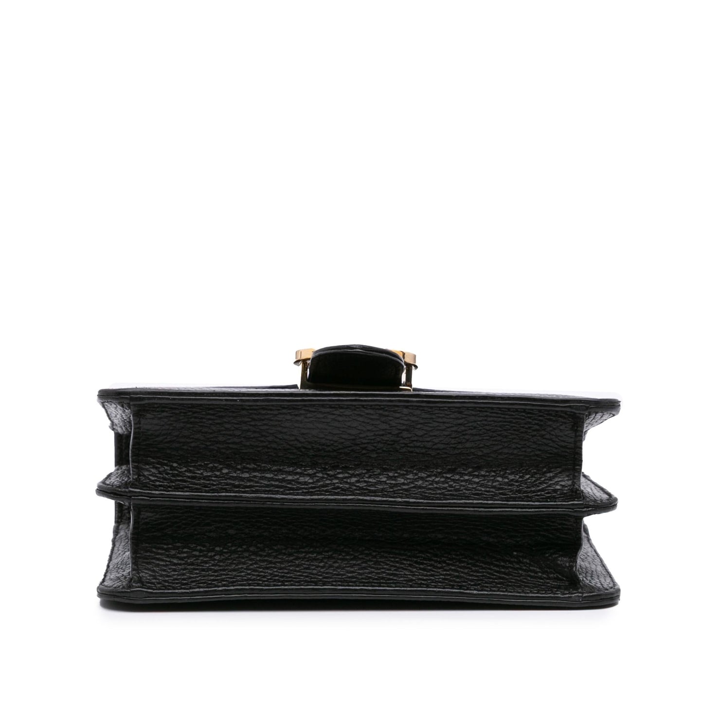 Gucci Dollar Interlocking G Calf Calfskin Black Small Crossbody Bag Crossbody 7