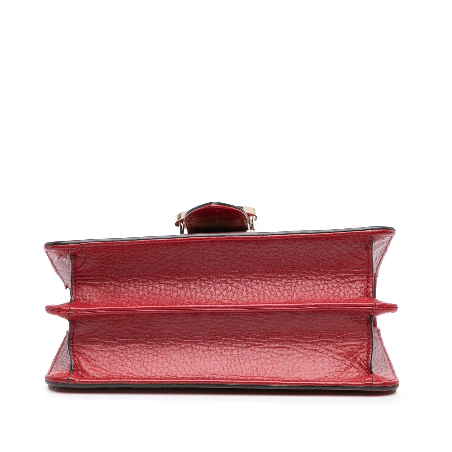 Gucci Dollar Interlocking G Calf Calfskin Red Small Crossbody Bag Crossbody 14