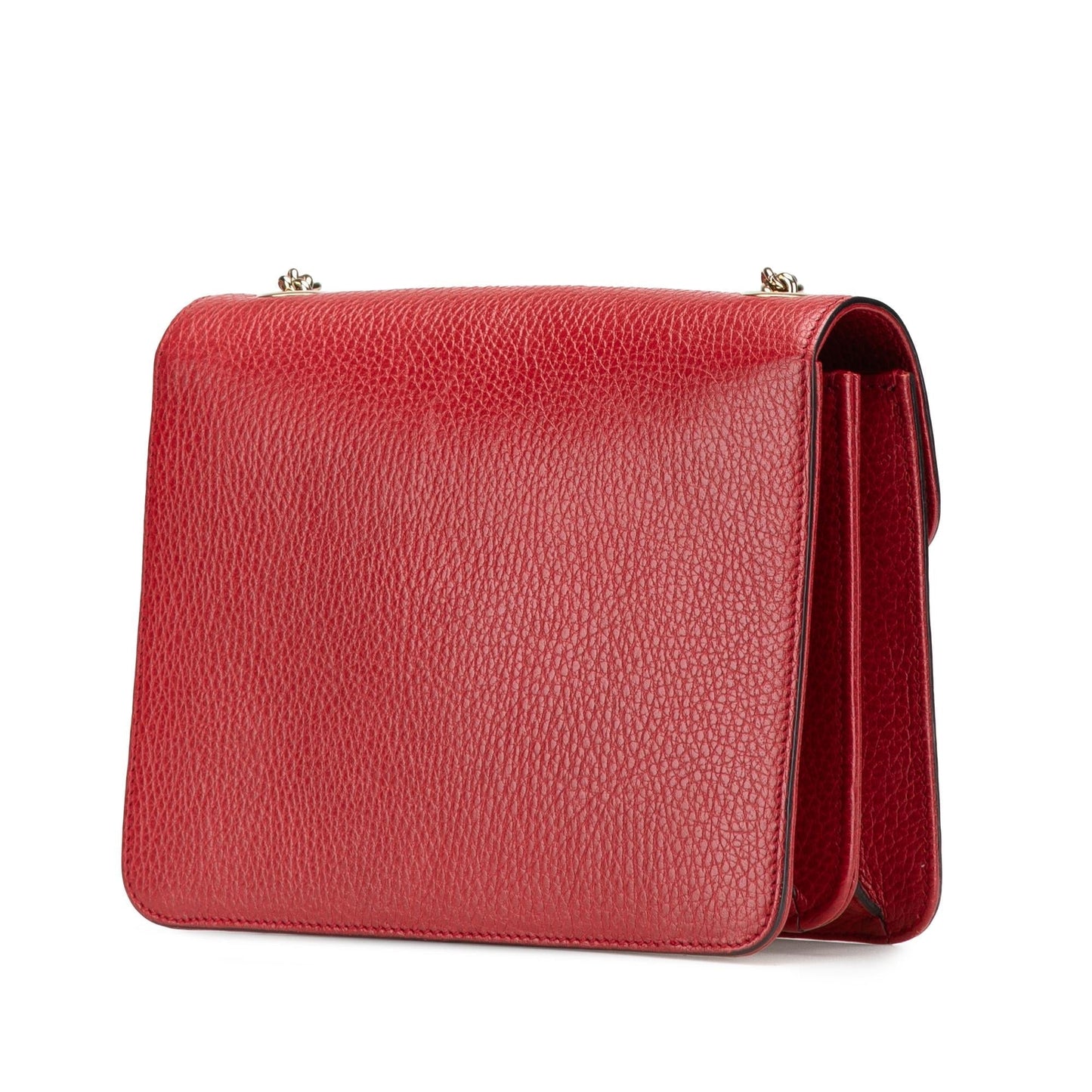 Gucci Dollar Interlocking G Calf Calfskin Red Small Crossbody Bag Crossbody 33