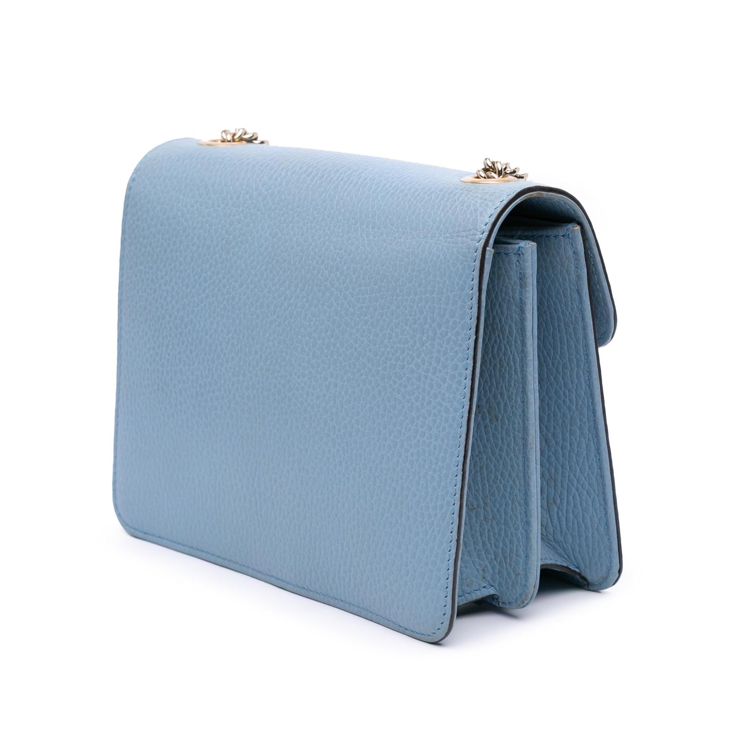 Gucci Dollar Interlocking G Calf Calfskin Blue Small Crossbody Bag Crossbody 36