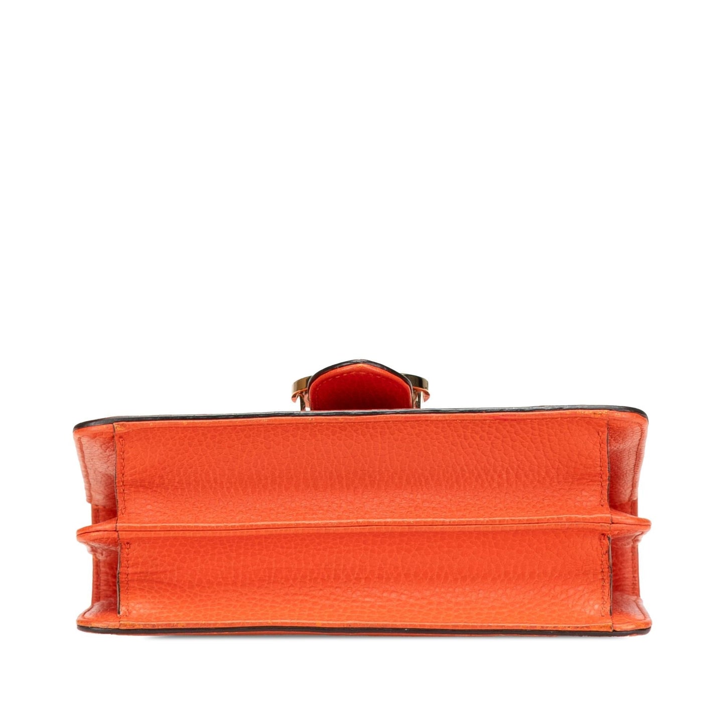 Gucci Dollar Interlocking G Calf Calfskin Orange Small Crossbody Bag Crossbody 40