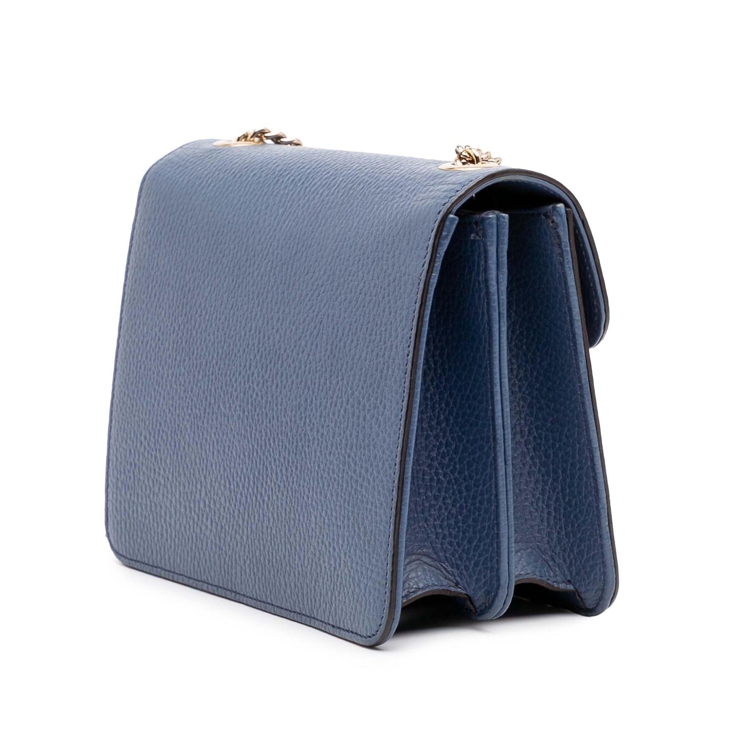 Gucci Dollar Interlocking G Calf Calfskin Blue Small Crossbody Bag Crossbody 49
