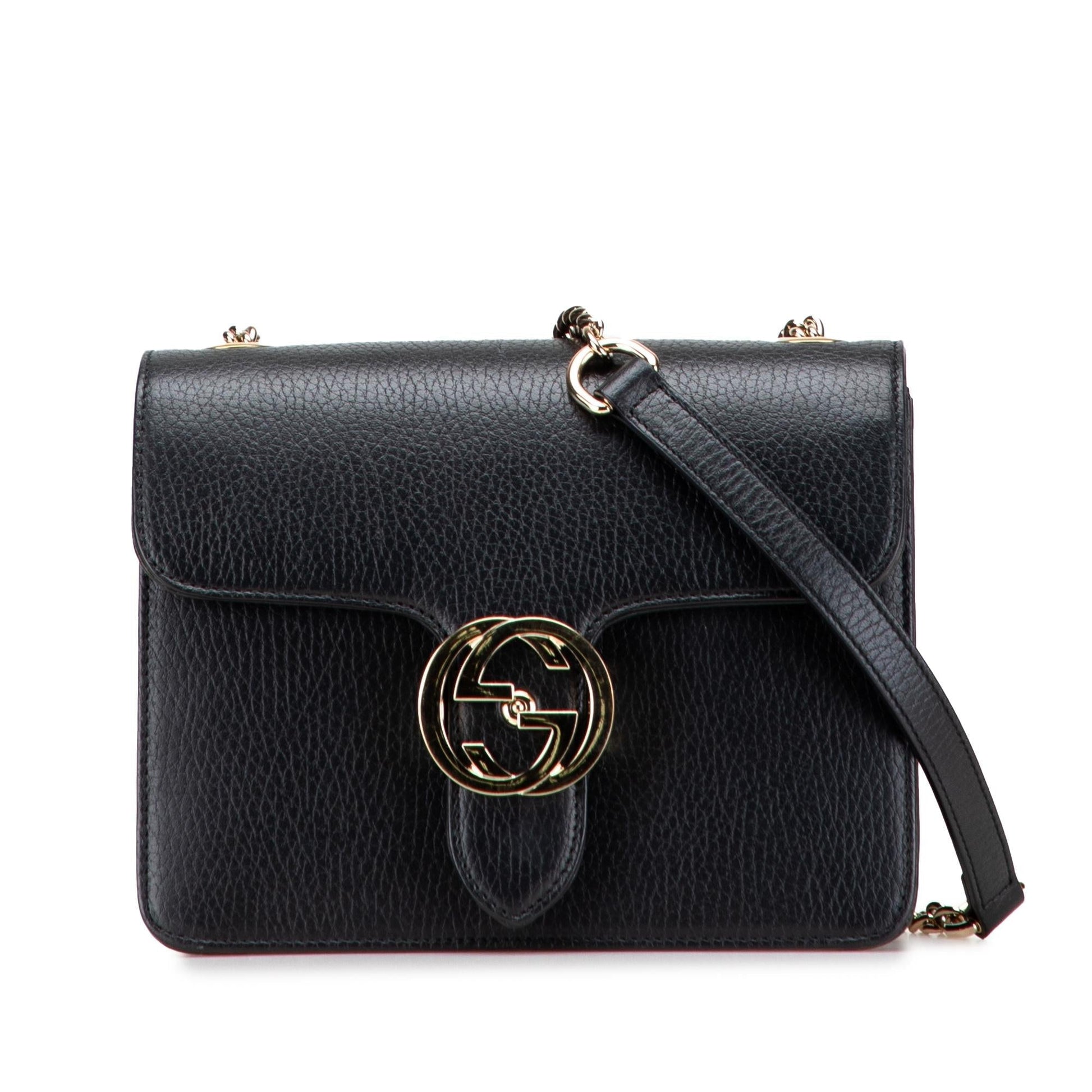 Gucci Dollar Interlocking G Calfskin Small Crossbody Bag Crossbody 58