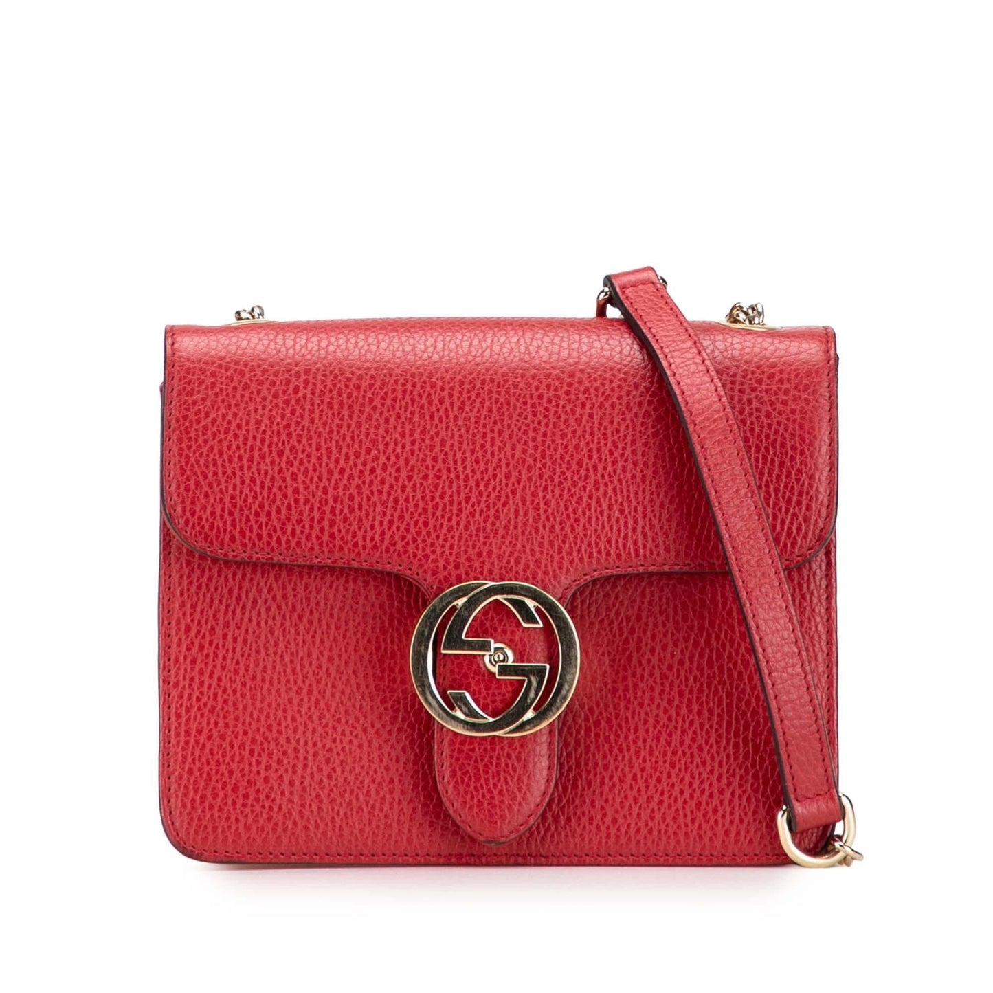 Gucci Dollar Interlocking G Calfskin Small Crossbody Bag Crossbody 61
