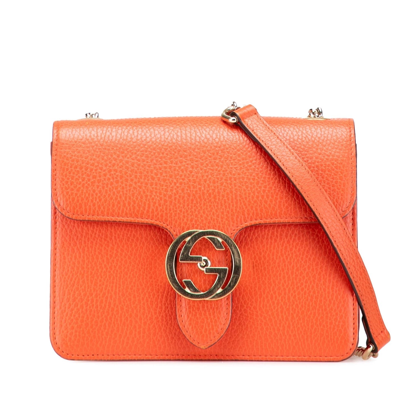 Gucci Dollar Interlocking G Calfskin Small Crossbody Bag Crossbody 64