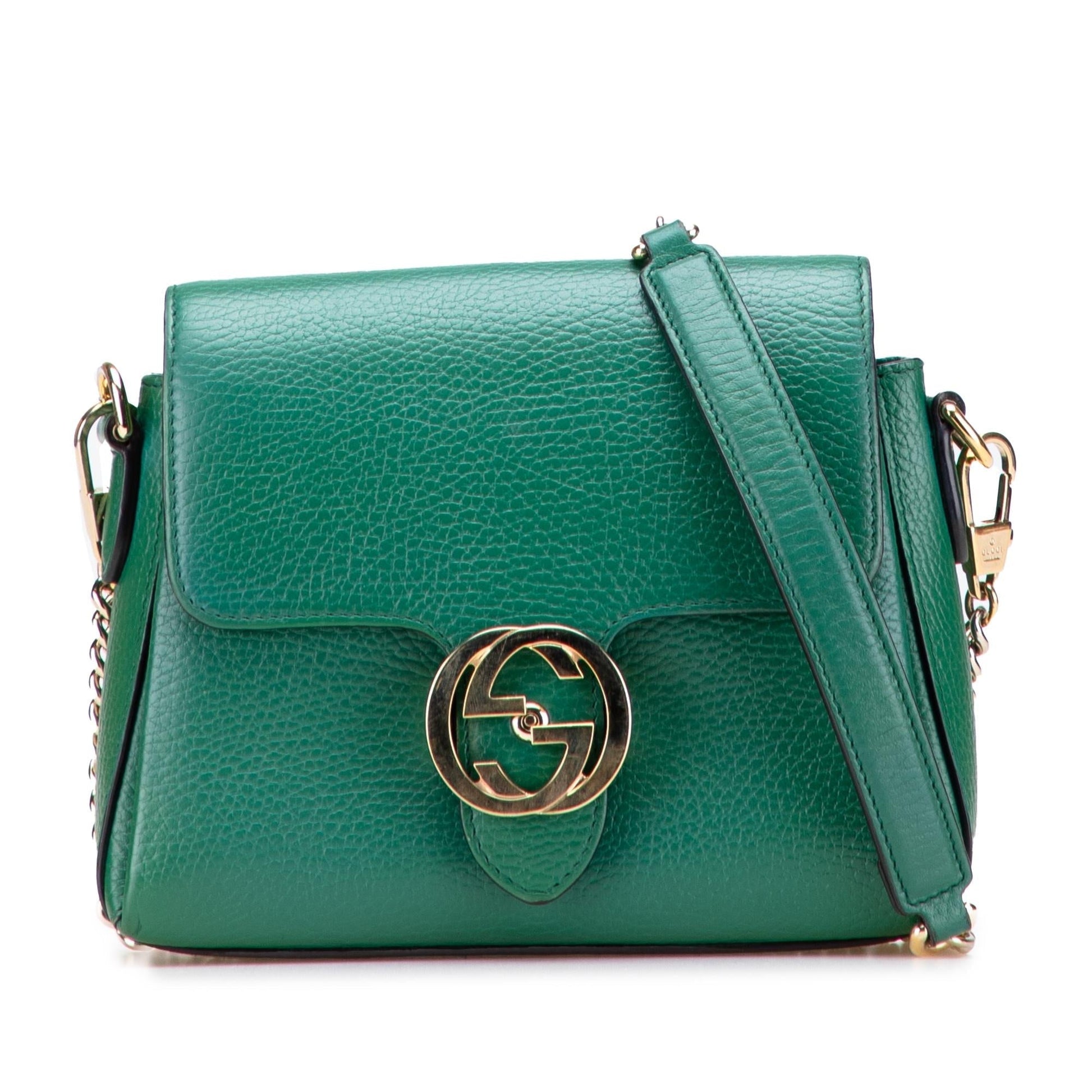 Gucci Dollar Interlocking G Calfskin Small Crossbody Bag Crossbody 65