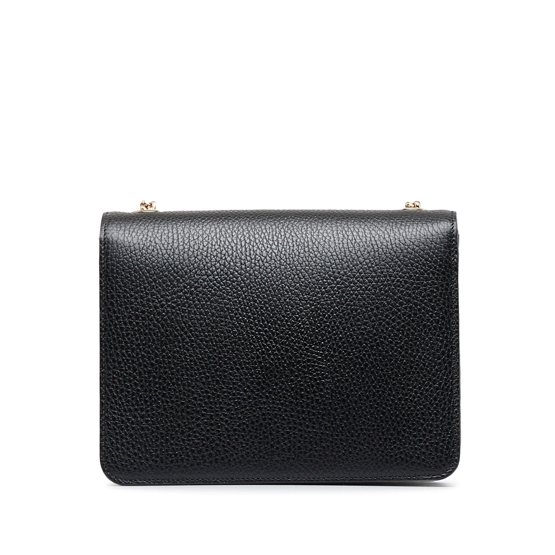 Gucci Dollar Interlocking G SHG-JAU8j8 Calf Black Small Crossbody Bag