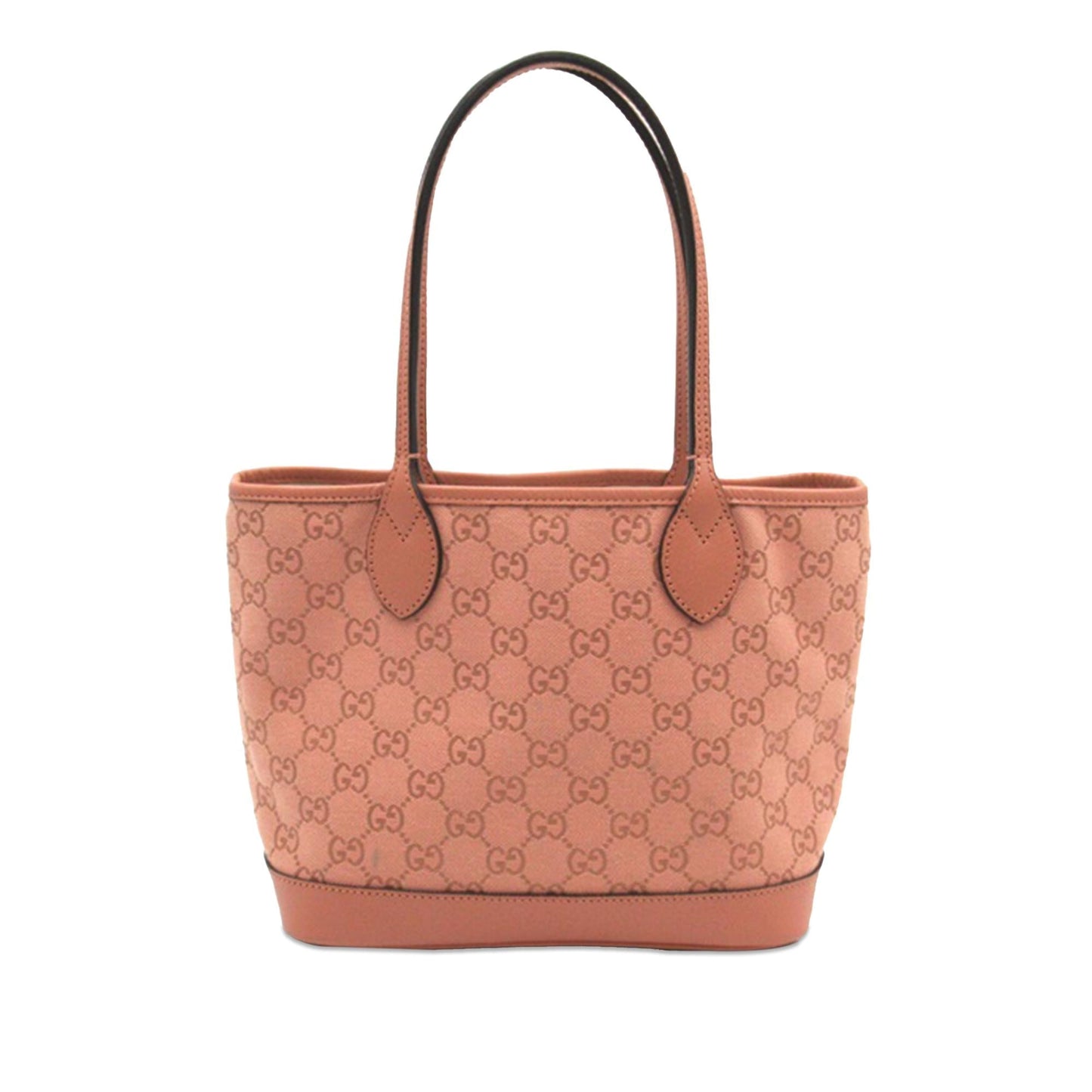 Gucci GG Ophidia SHG-HV5ODC Canvas Pink Small Tote Bag
