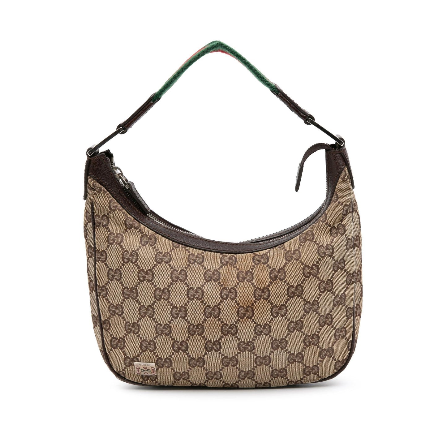 Gucci GG Web Pop Canvas Small Shoulder Bag