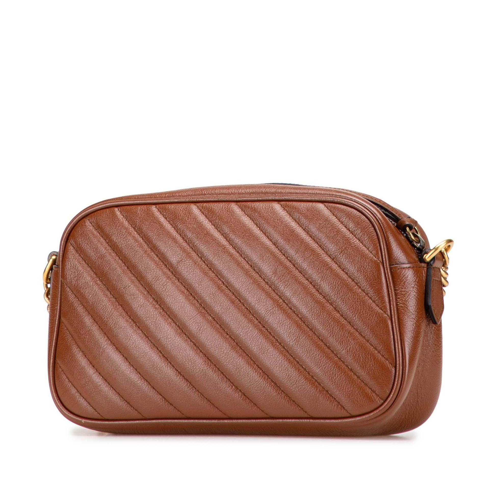 Gucci GG Marmont Matelasse Leather Small Crossbody Bag