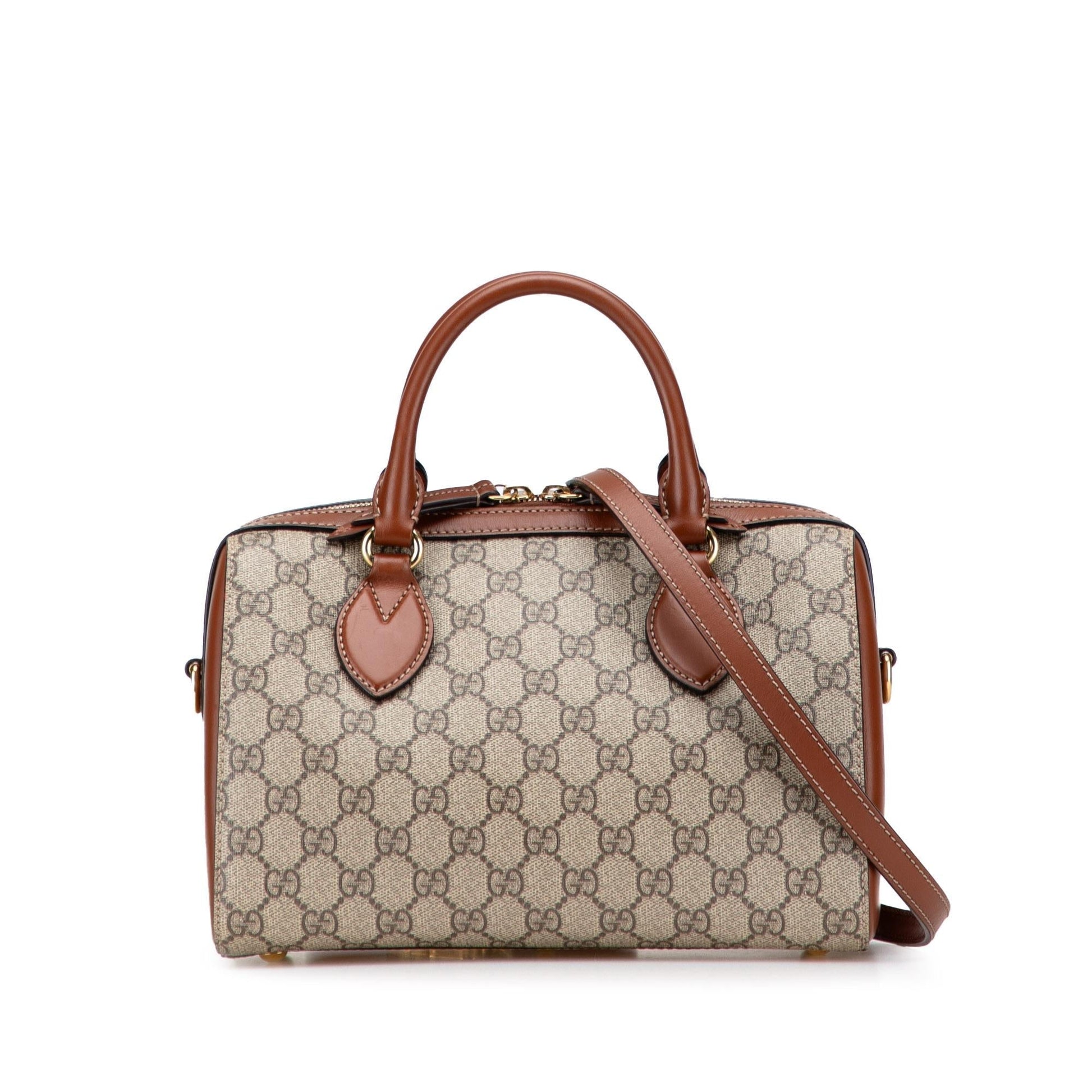 Gucci GG Supreme Boston Small Travel Bag