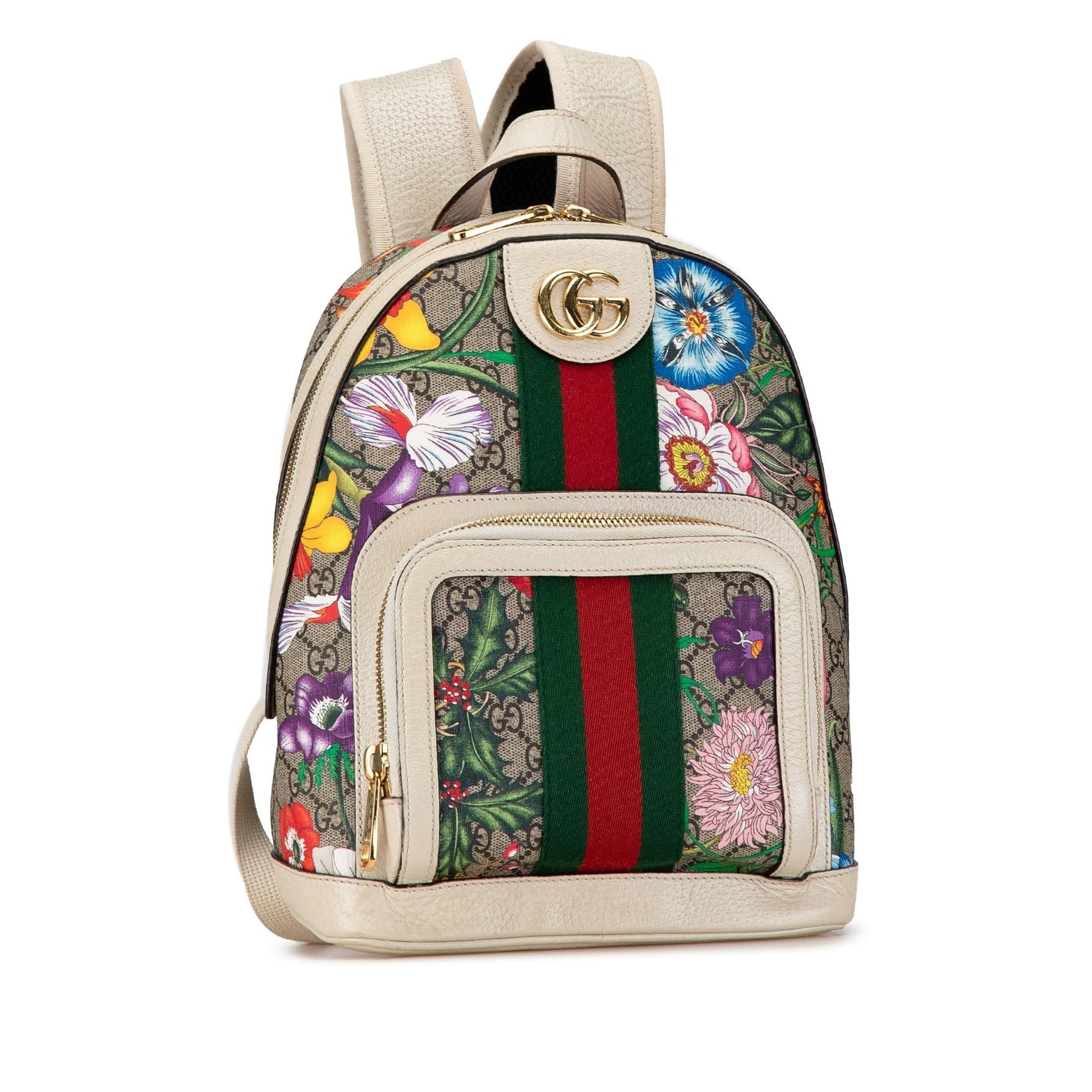 Gucci Supreme Flora Ophidia Backpack Small