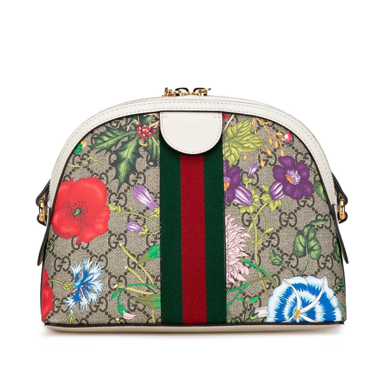 Gucci Supreme Flora Ophidia Dome Shg Sk0Zuo Crossbody Small Crossbody Bag