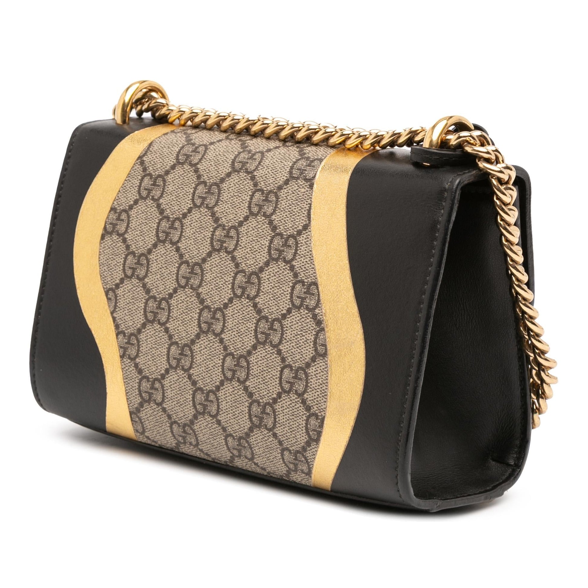 Gucci GG Supreme Osiride Padlock Small Crossbody Bag