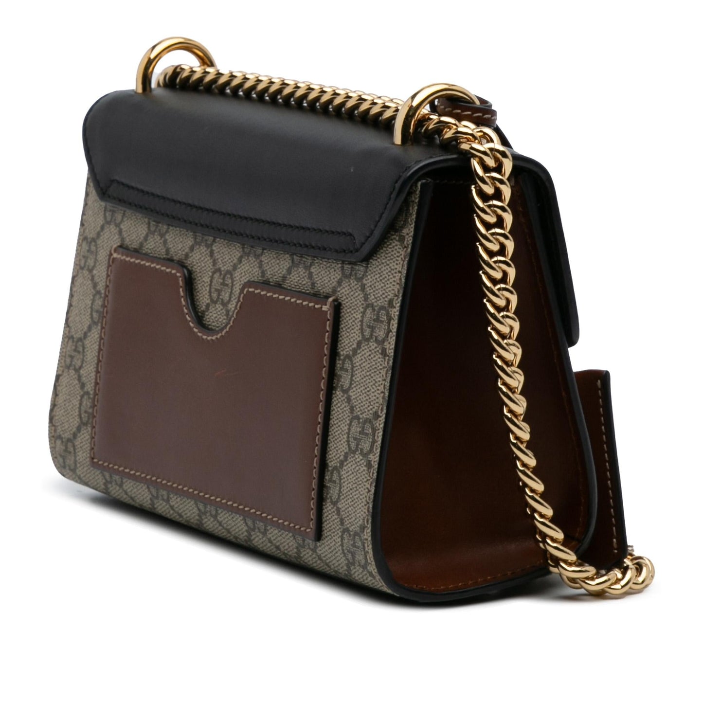 Gucci GG Supreme Padlock Small Crossbody Bag