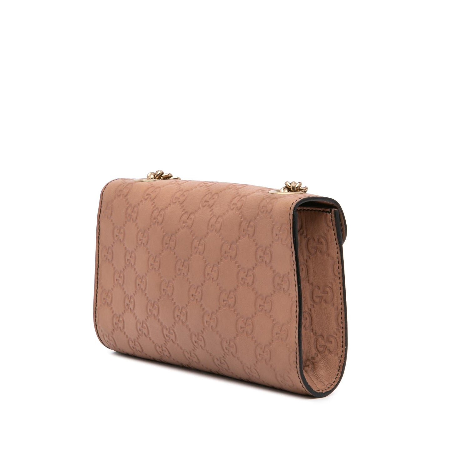 Gucci Guccissima Emily Calf Pink Small Crossbody Bag Crossbody 1