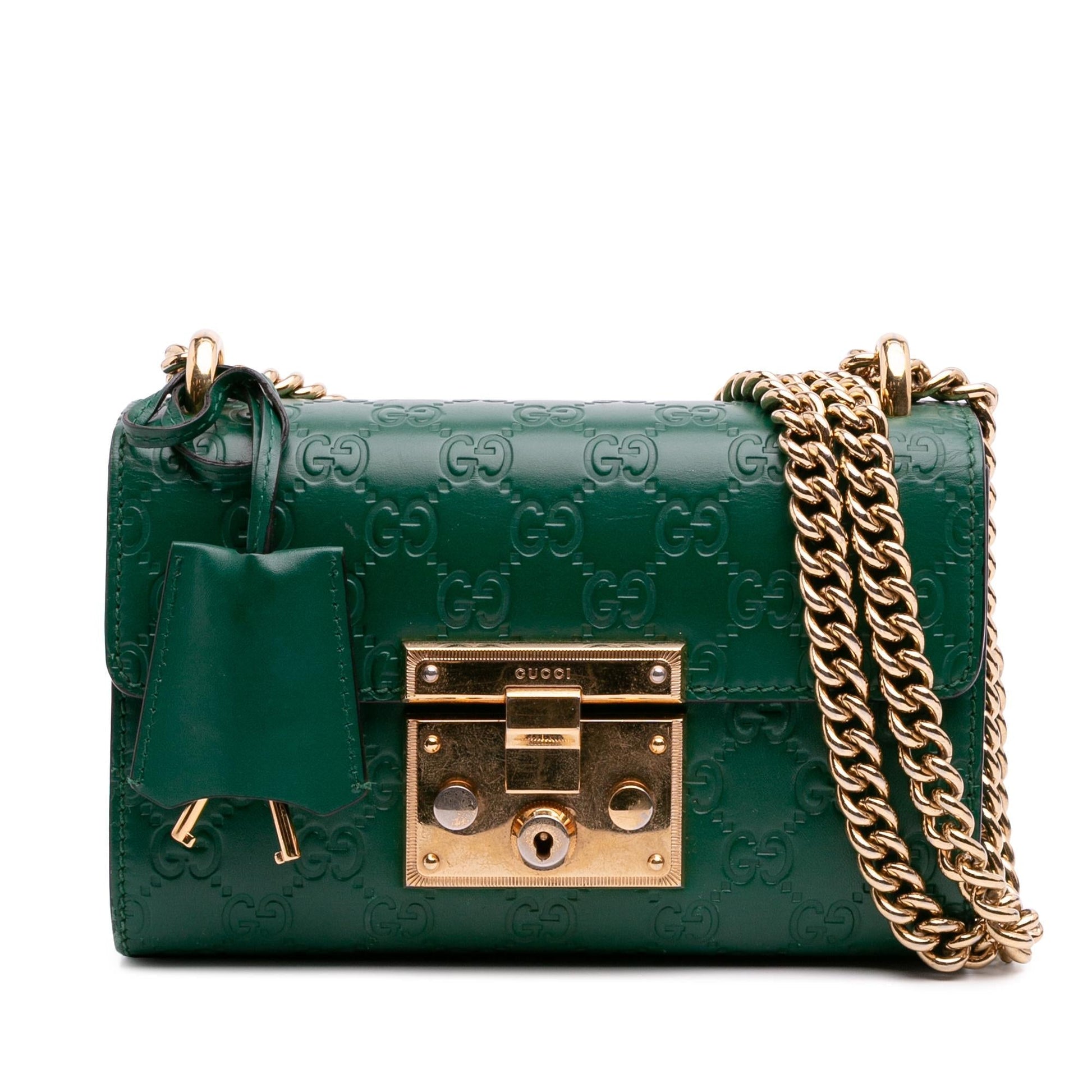Gucci Guccissima Padlock Small Crossbody Bag Crossbody 1