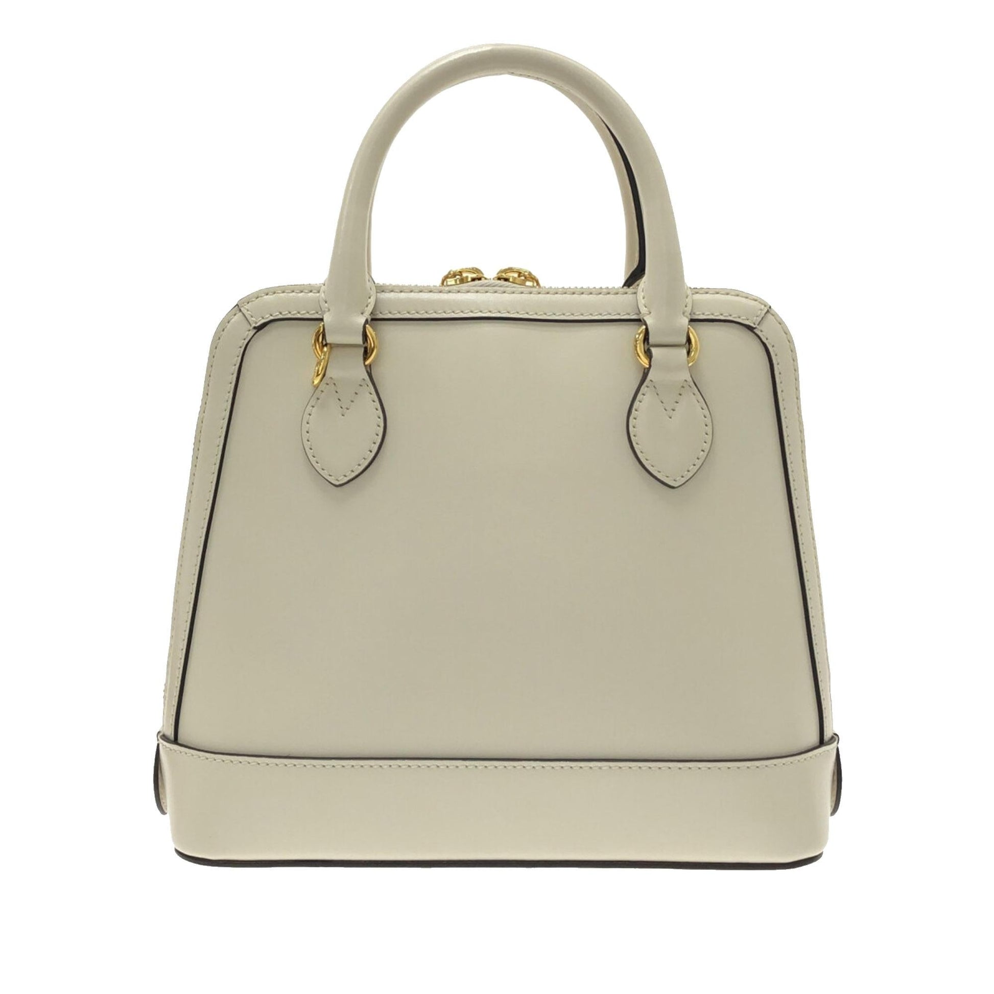 Gucci Horsebit SHG-U1njah Calf White Small Satchel Bag