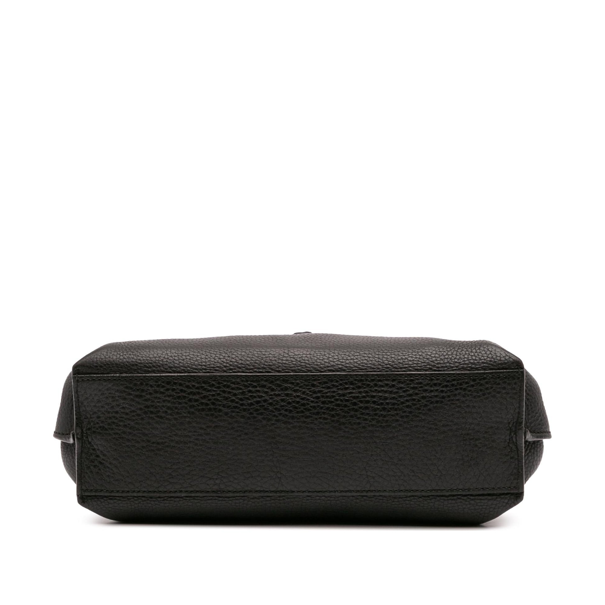 Gucci Bamboo Daily Leather Small Travel Bag Satchel 3