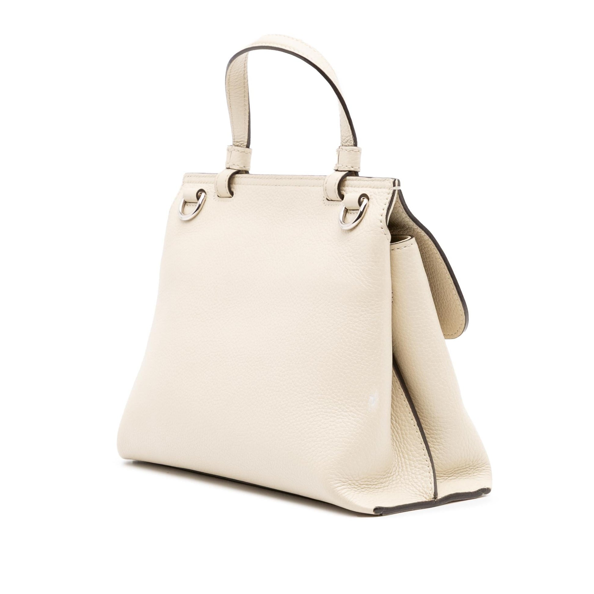 Gucci Bamboo Daily Leather Small Travel Bag Satchel 5