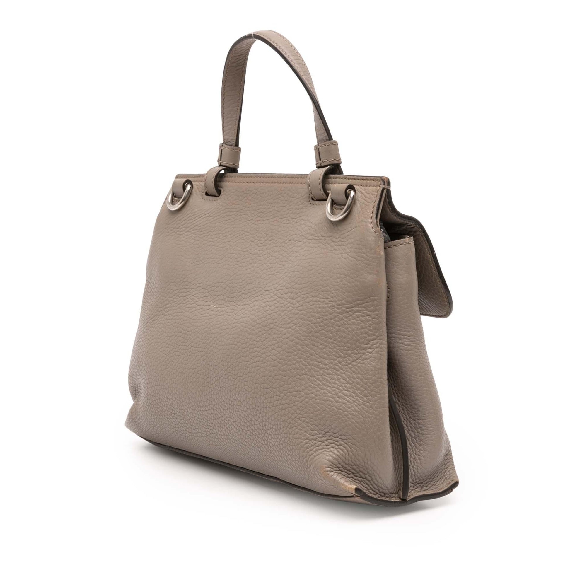 Gucci Bamboo Daily Leather Small Travel Bag Satchel 7
