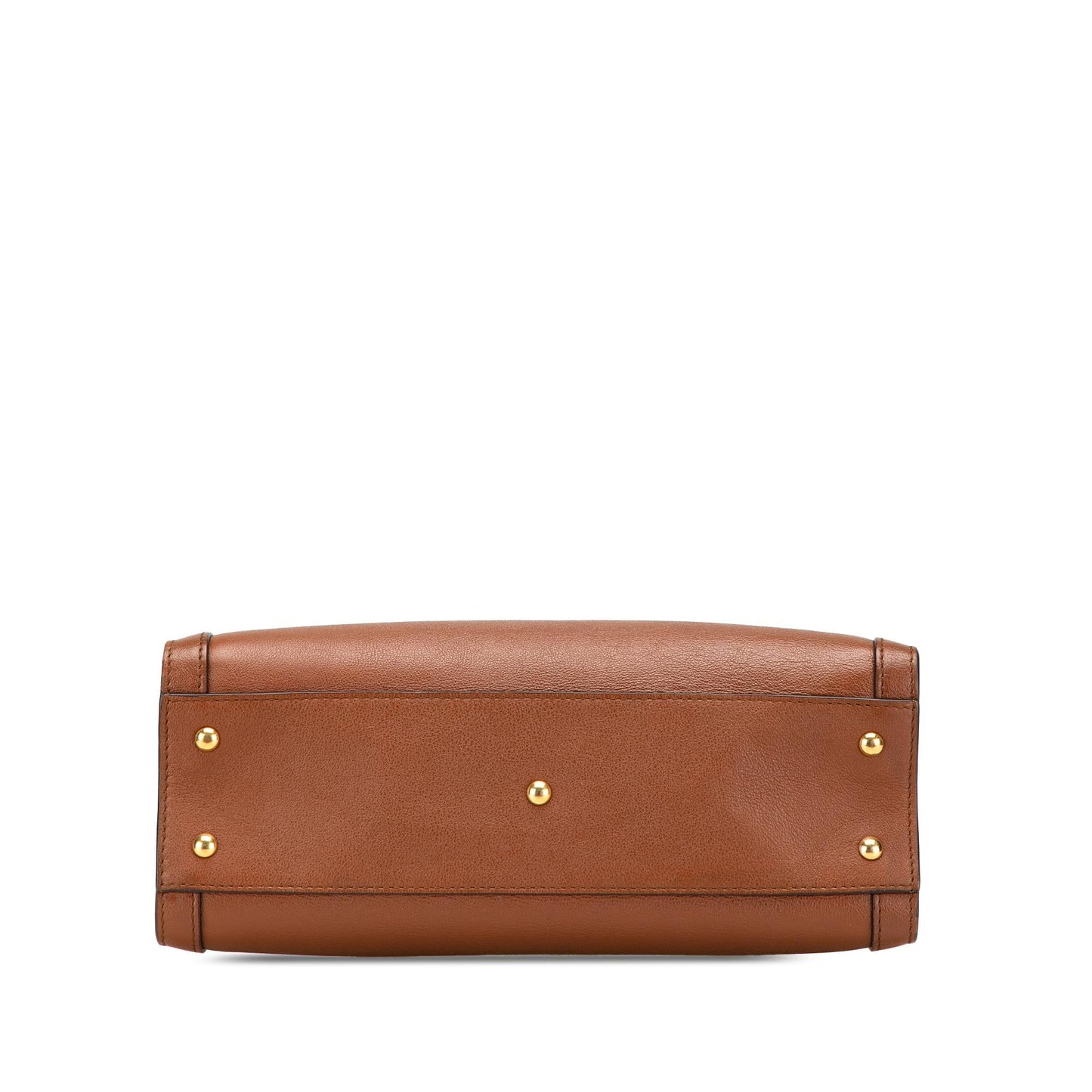 Gucci Bamboo Diana Leather Calf Brown Small Satchel Bag
