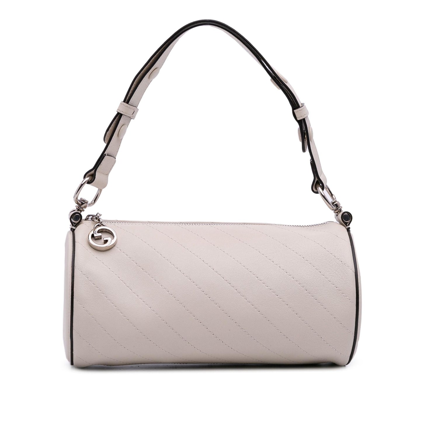 Gucci Blondie Leather Calf White Small Shoulder Bag