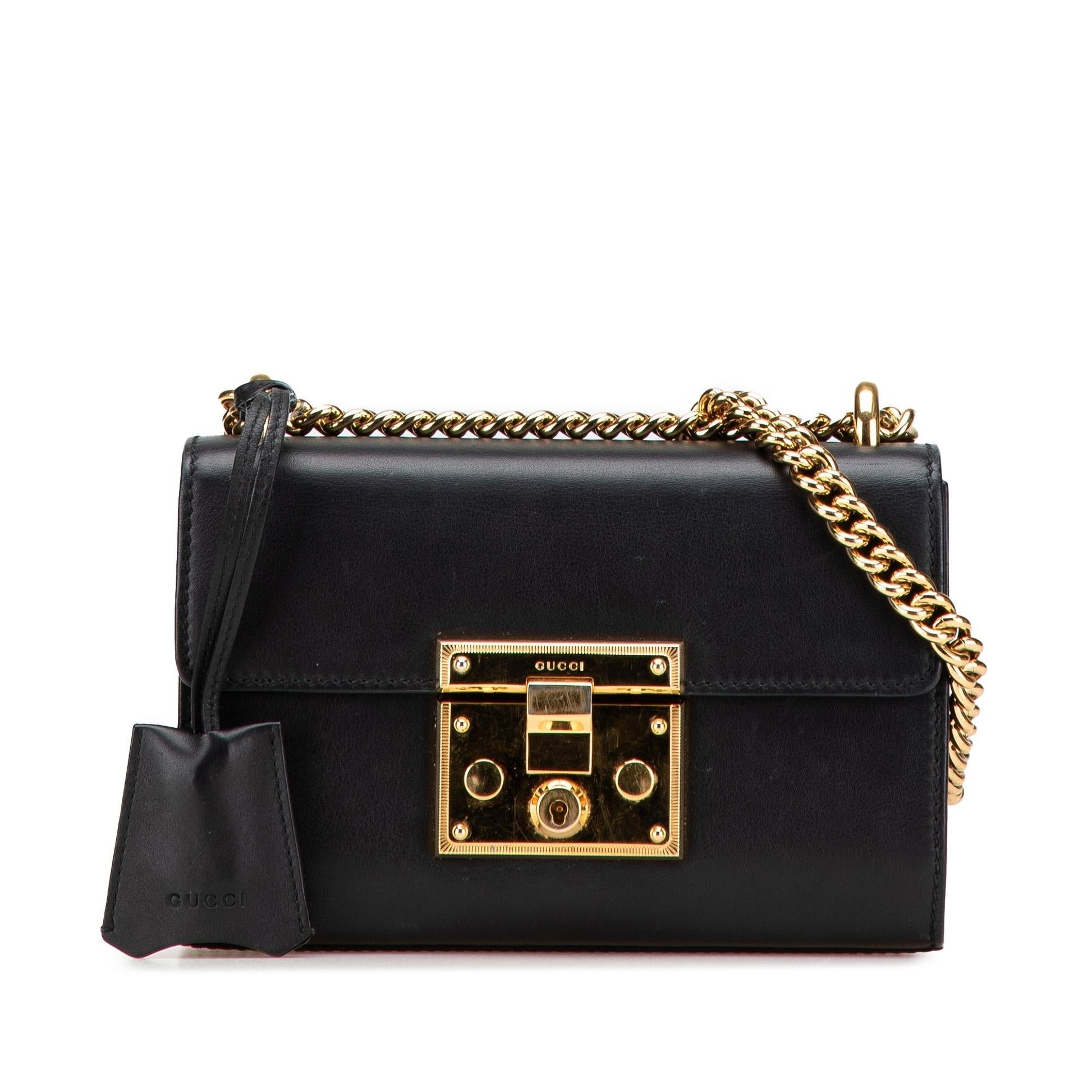 Gucci Padlock Leather Small Crossbody Bag