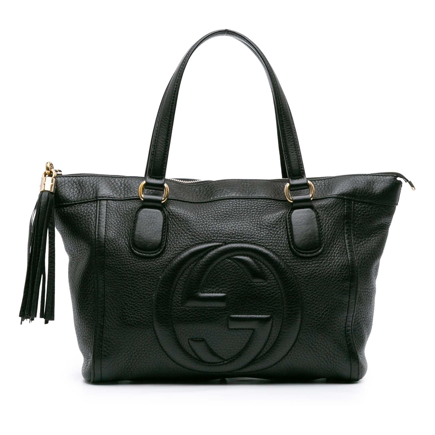Gucci Soho Working Leather Small Tote Bag