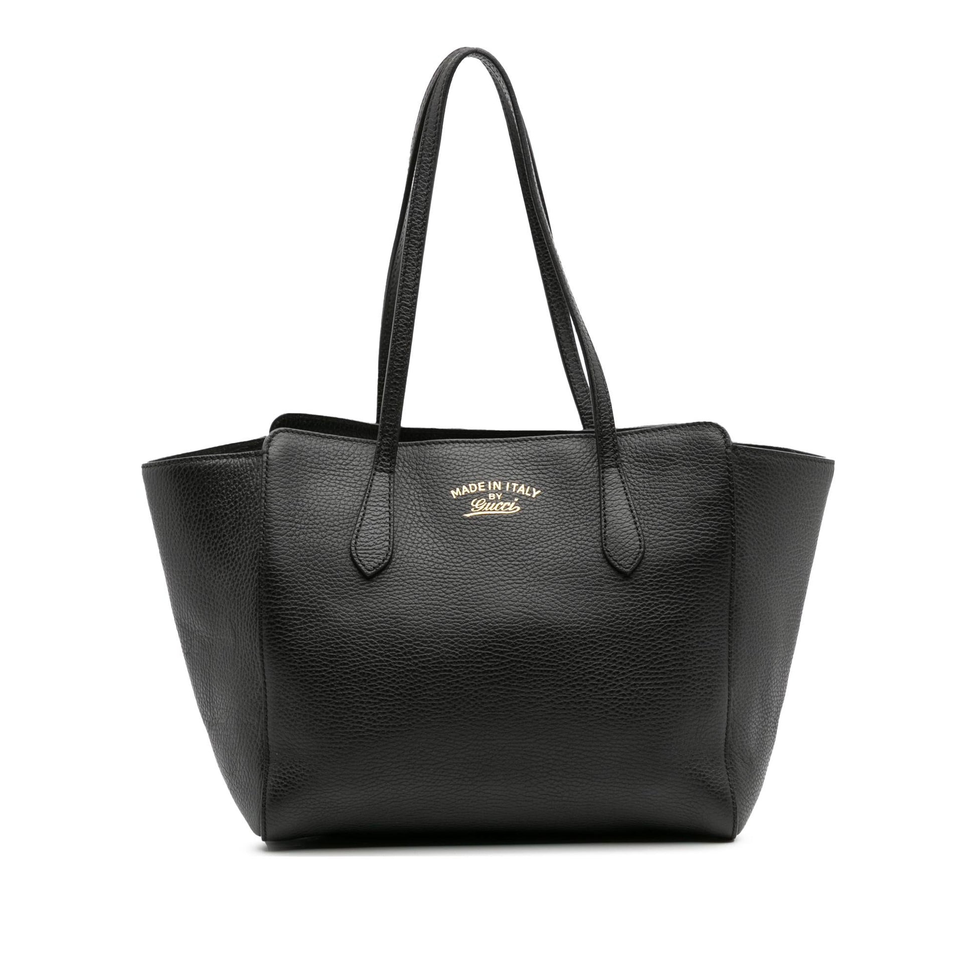 Gucci Swing Leather Small Tote Bag
