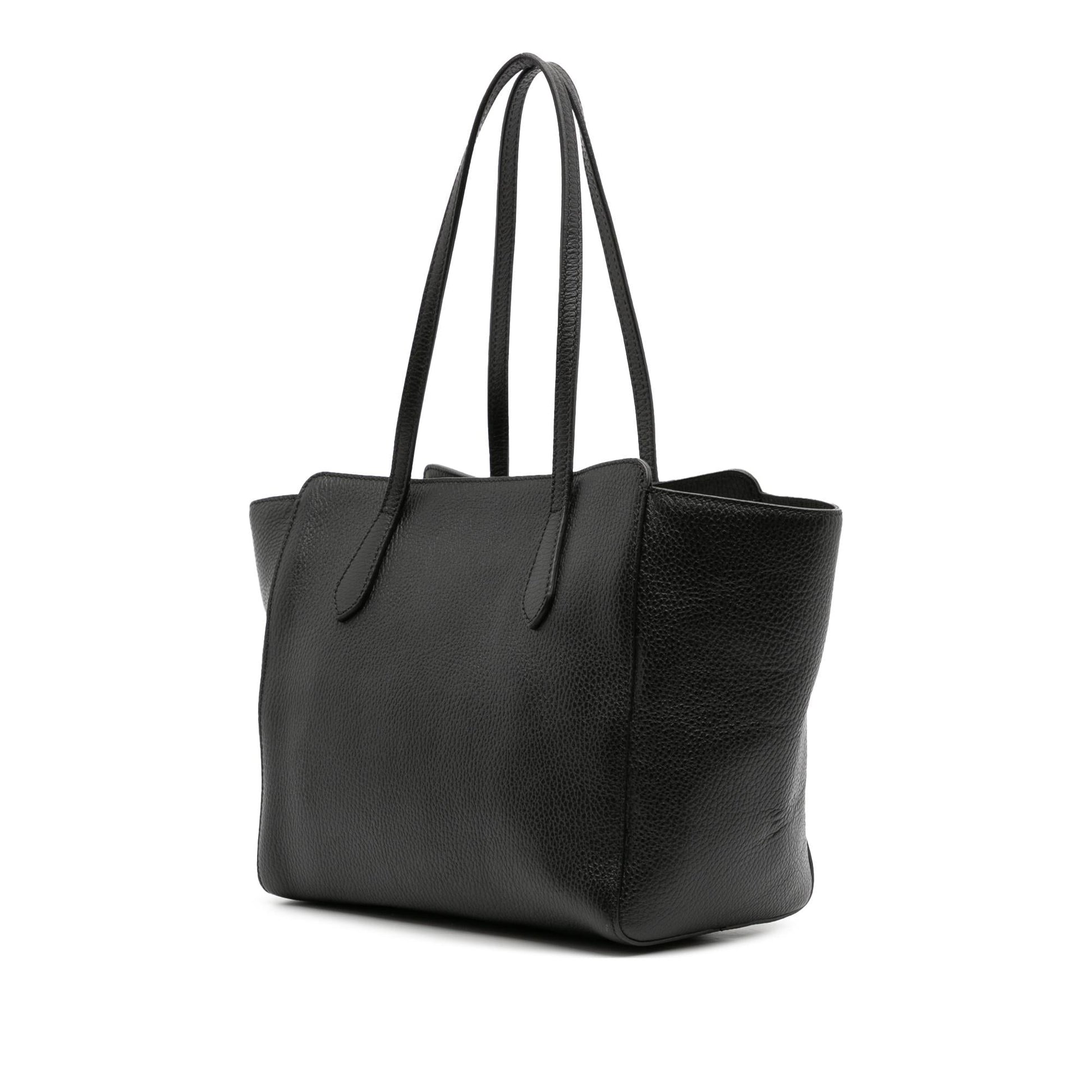 Gucci Swing Leather Small Tote Bag