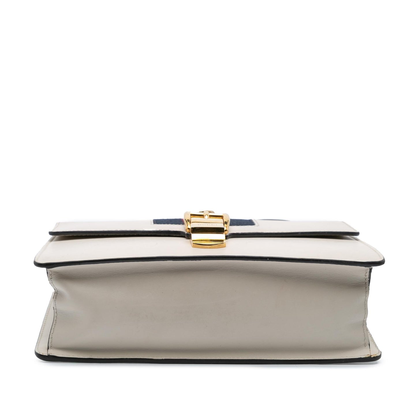 Gucci Sylvie Leather Calf White Small Satchel Bag Satchel 4