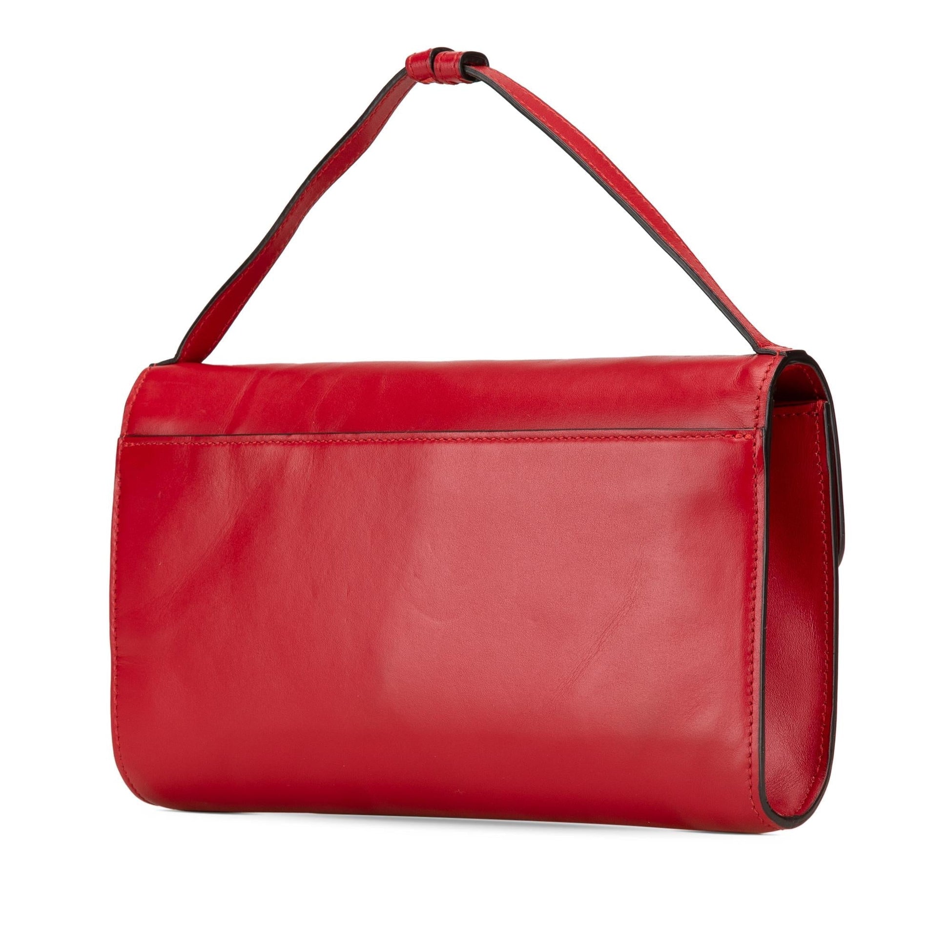 Gucci Zumi Leather Calf Red Small Satchel Bag Satchel 2