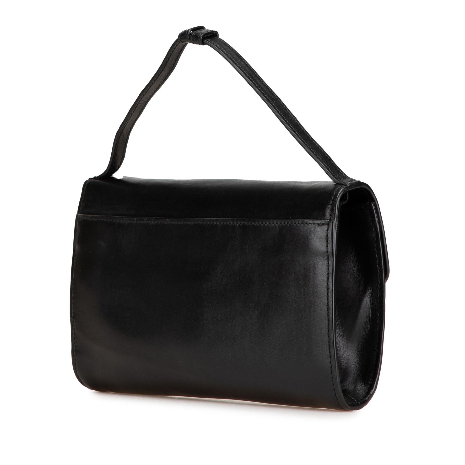 Gucci Zumi Leather Calf Black Small Satchel Bag