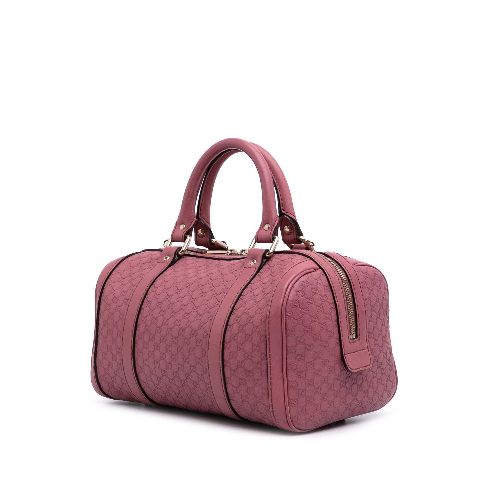 Gucci Microguccissima Joy Boston Calf Pink Small Satchel Bag
