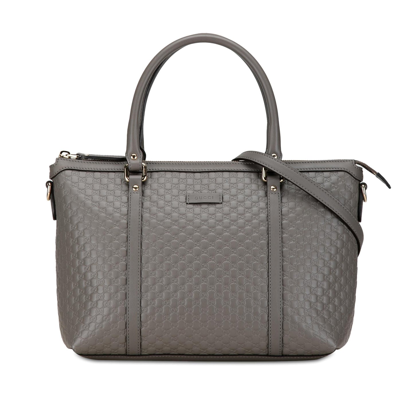 Gucci Microguccissima Joy SHG-Nqs1lg Calf Grey Small Satchel Bag
