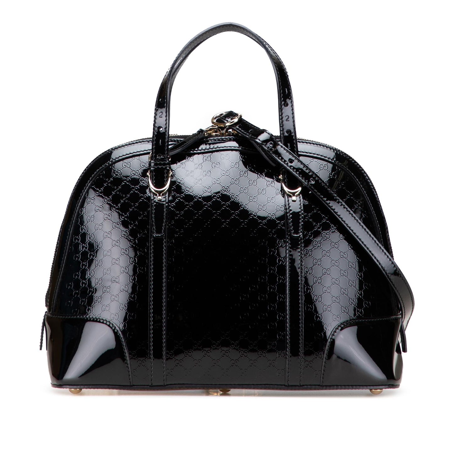 Gucci Microguccissima Nice Patent Small Travel Bag