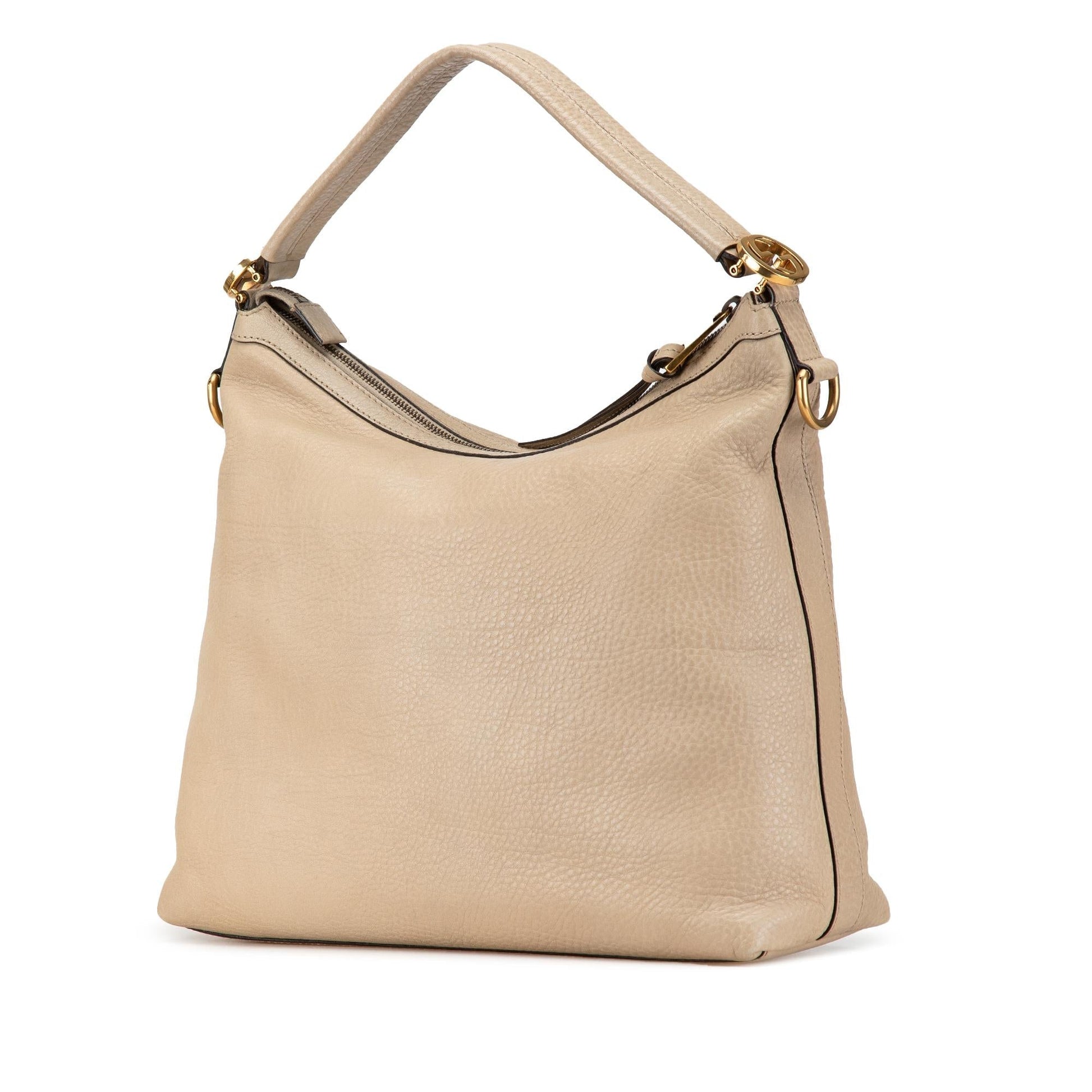 Gucci Miss GG SHG-NWBAyq Calf Brown Small Satchel Bag