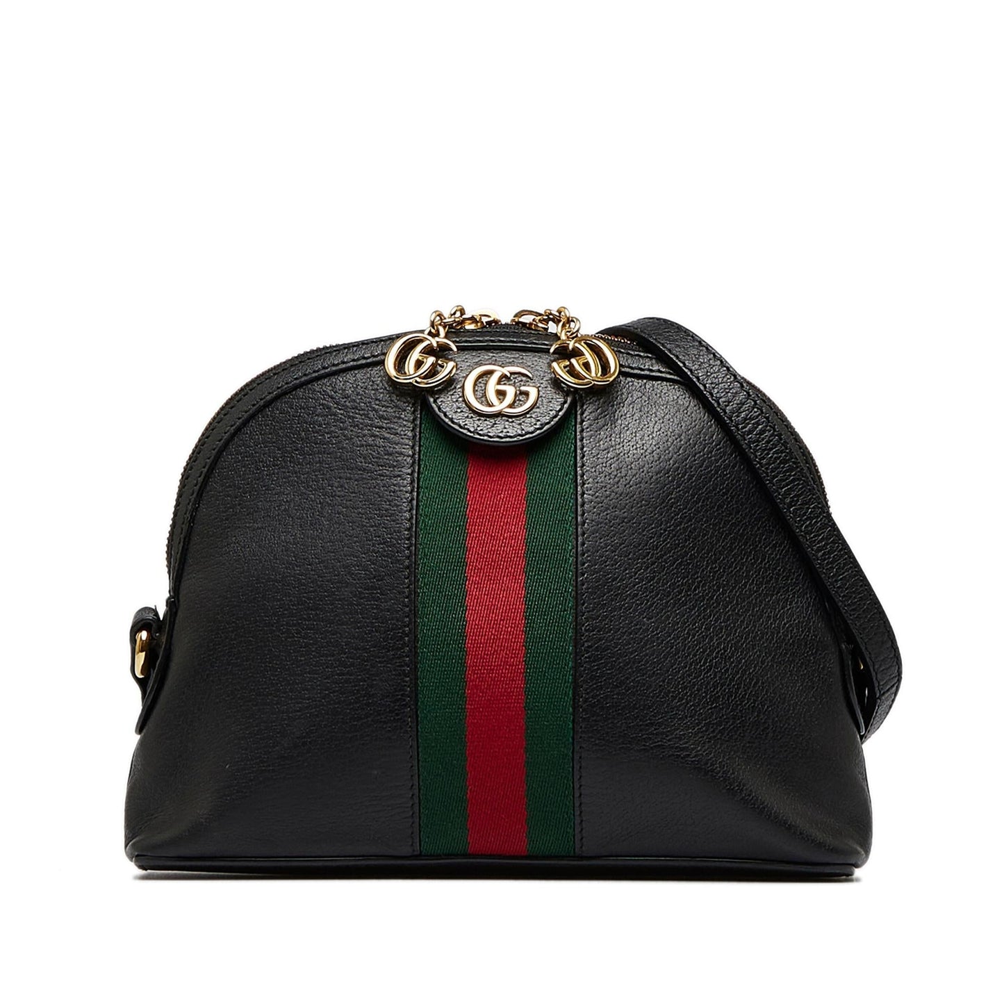 Gucci Ophidia Dome SHG-kCuYew Calf Black Small Crossbody Bag