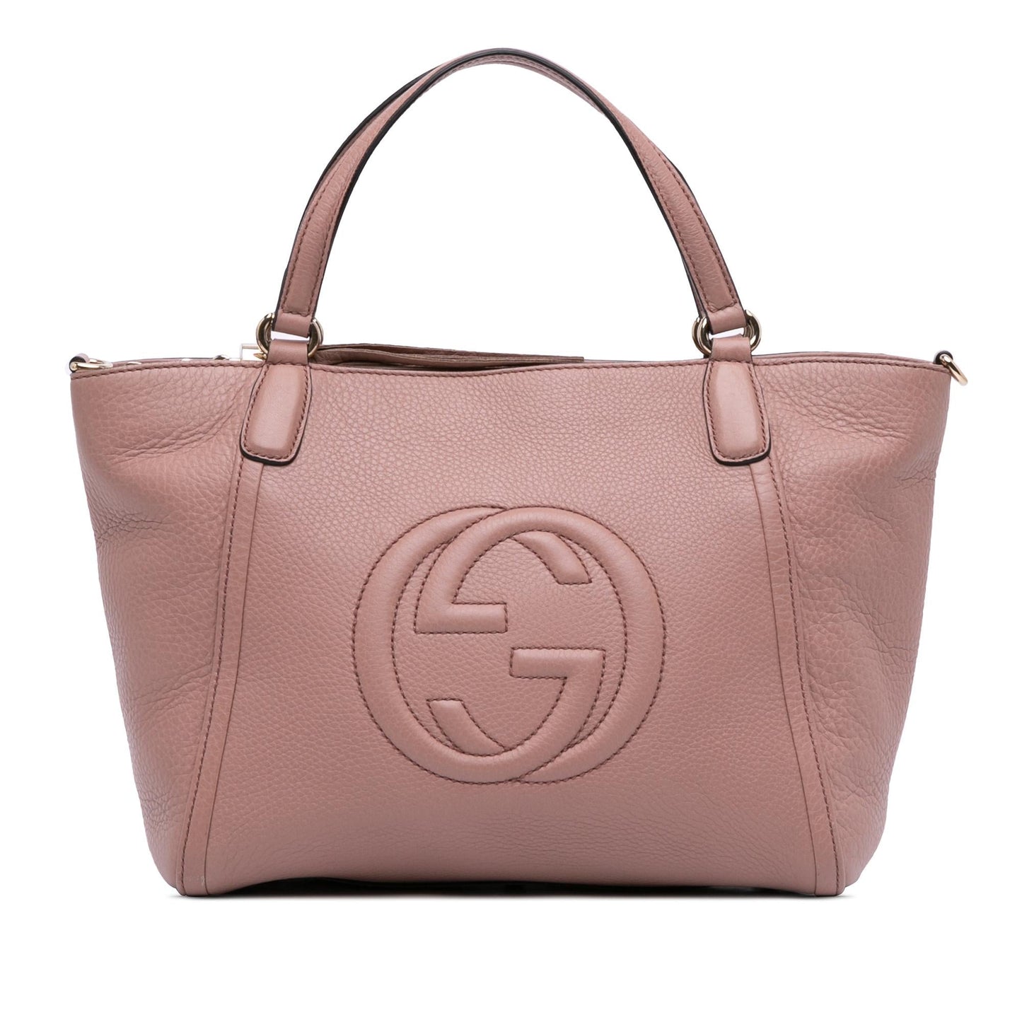 Gucci Pebbled Soho Cellarius Leather Small Travel Bag