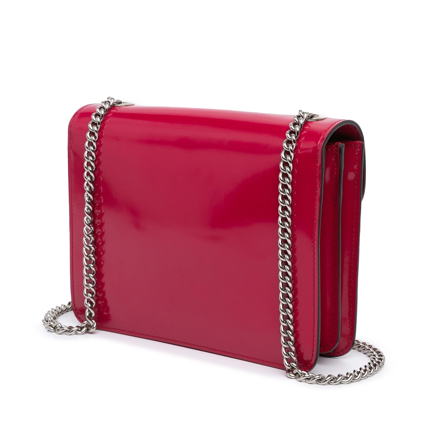 Gucci Polished Interlocking G Dollar Calf Calfskin Red Small Crossbody Bag Crossbody 2