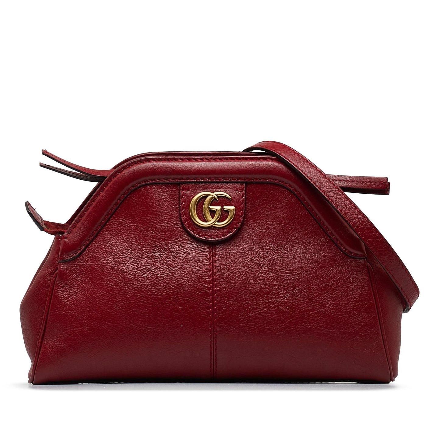 Gucci Re belle SHG-kxXrrO Calf Red Small Crossbody Bag
