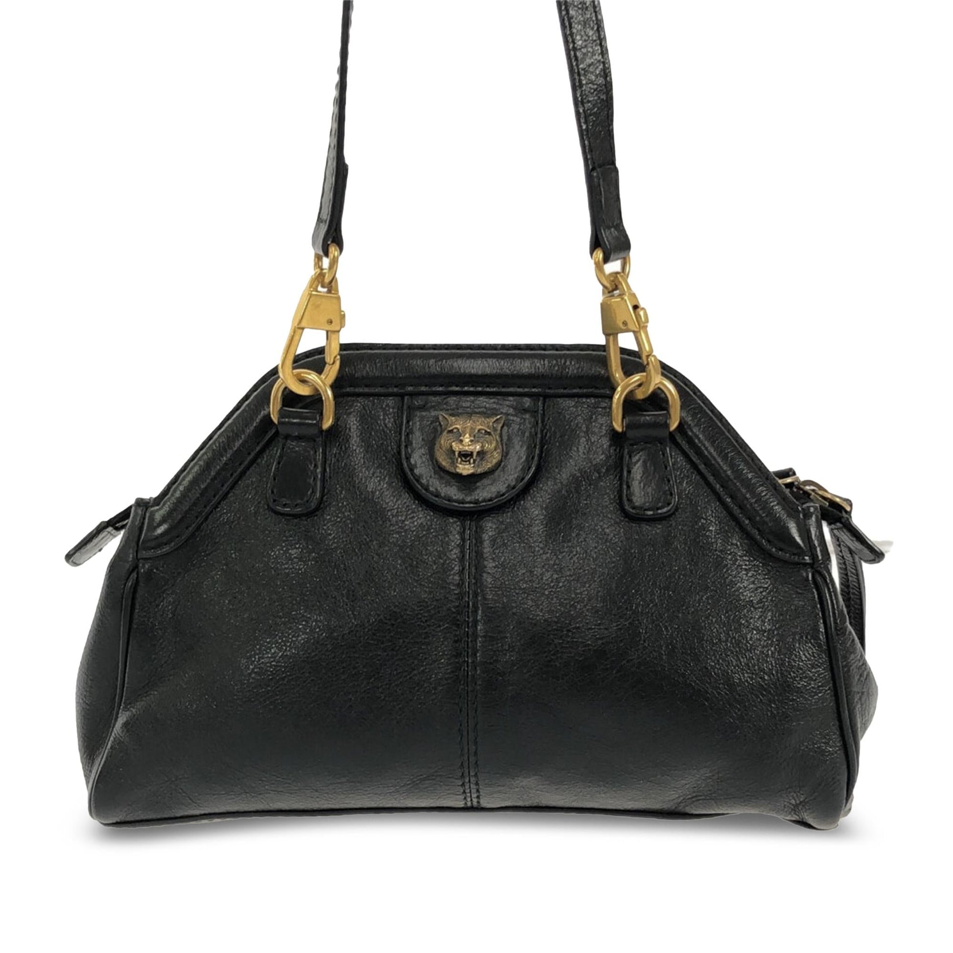 Gucci Re belle SHG-RHDR3R Calf Black Small Crossbody Bag