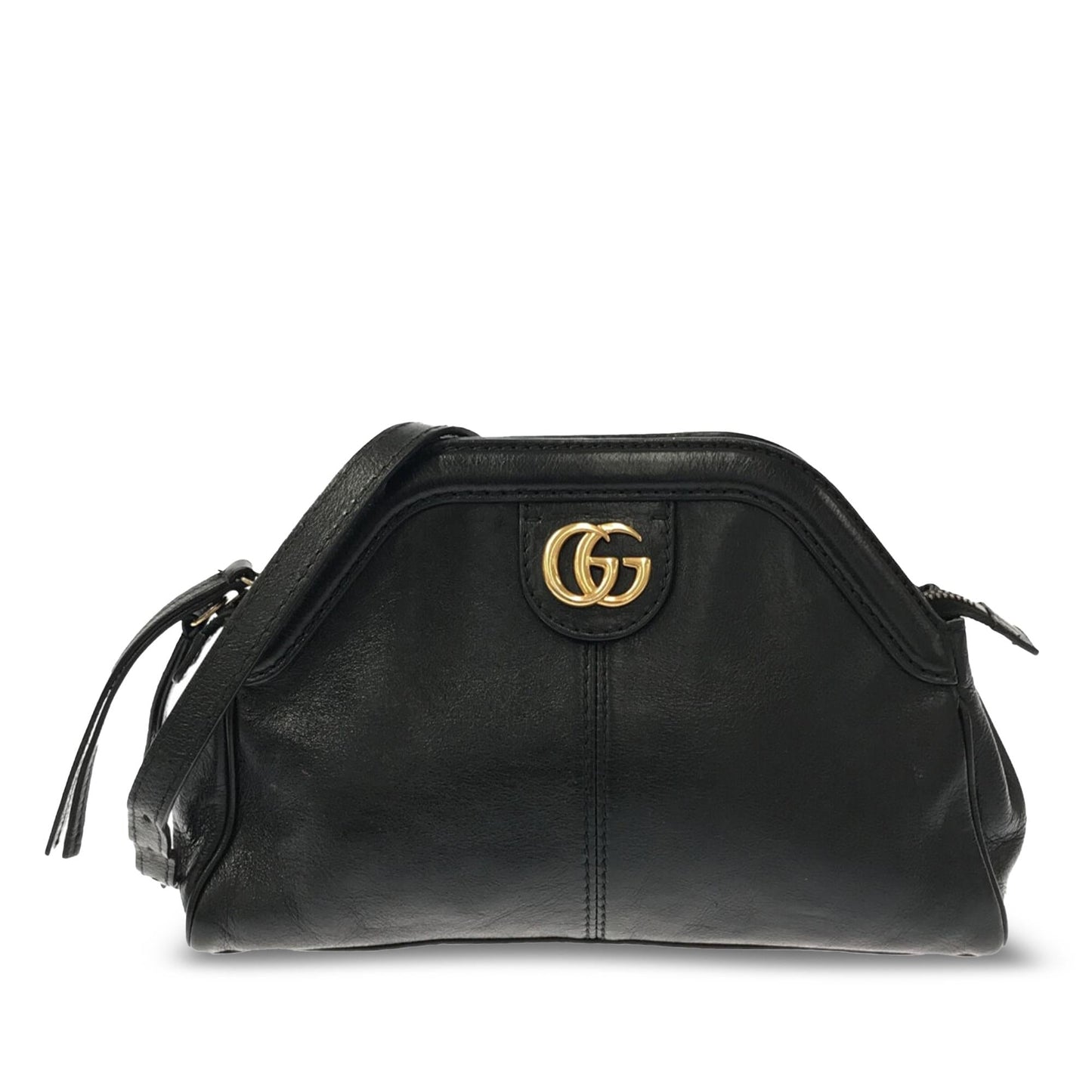 Gucci Re belle SHG-RHDR3R Calf Black Small Crossbody Bag