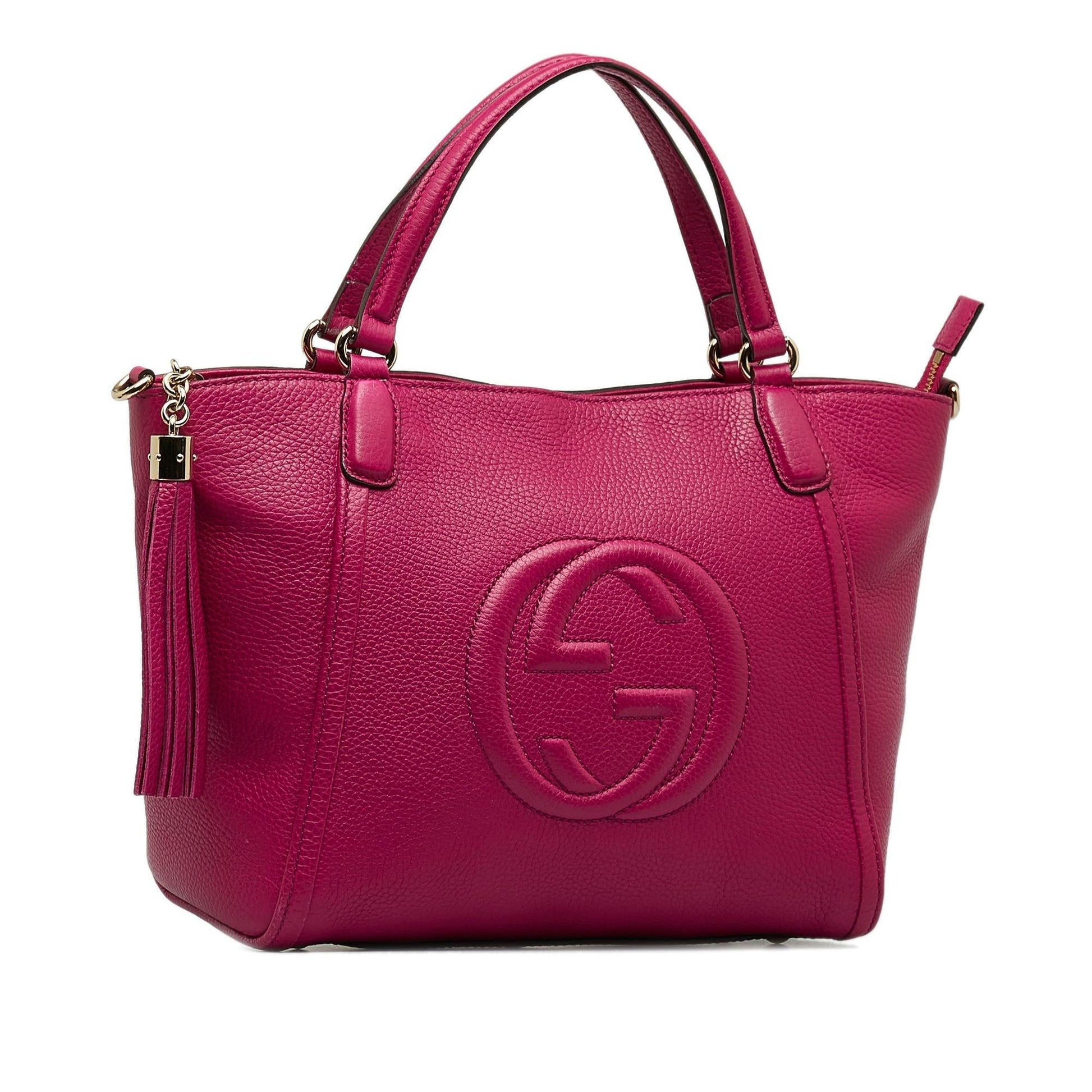 Gucci Soho Cellarius SHG-NQaVHk Calf Pink Small Satchel Bag