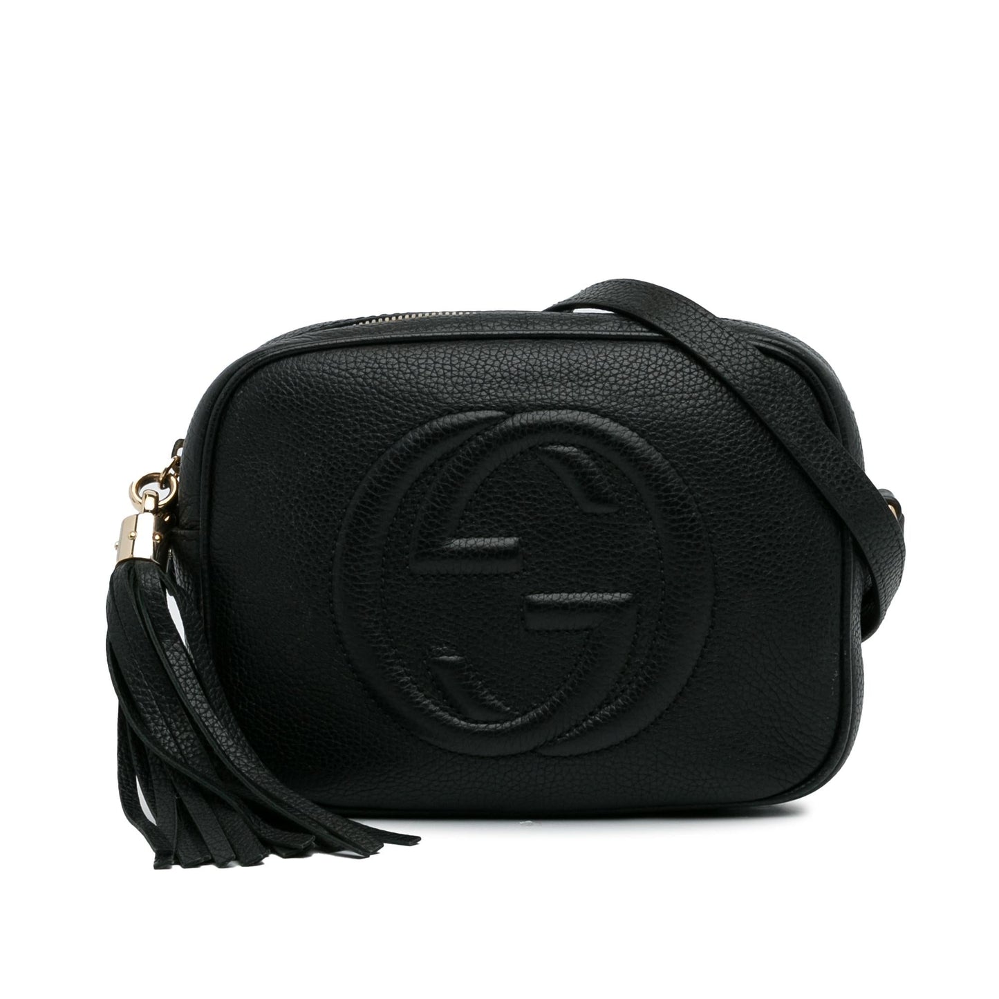 Gucci Soho Disco SHG-EPi8jH Calf Black Small Crossbody Bag